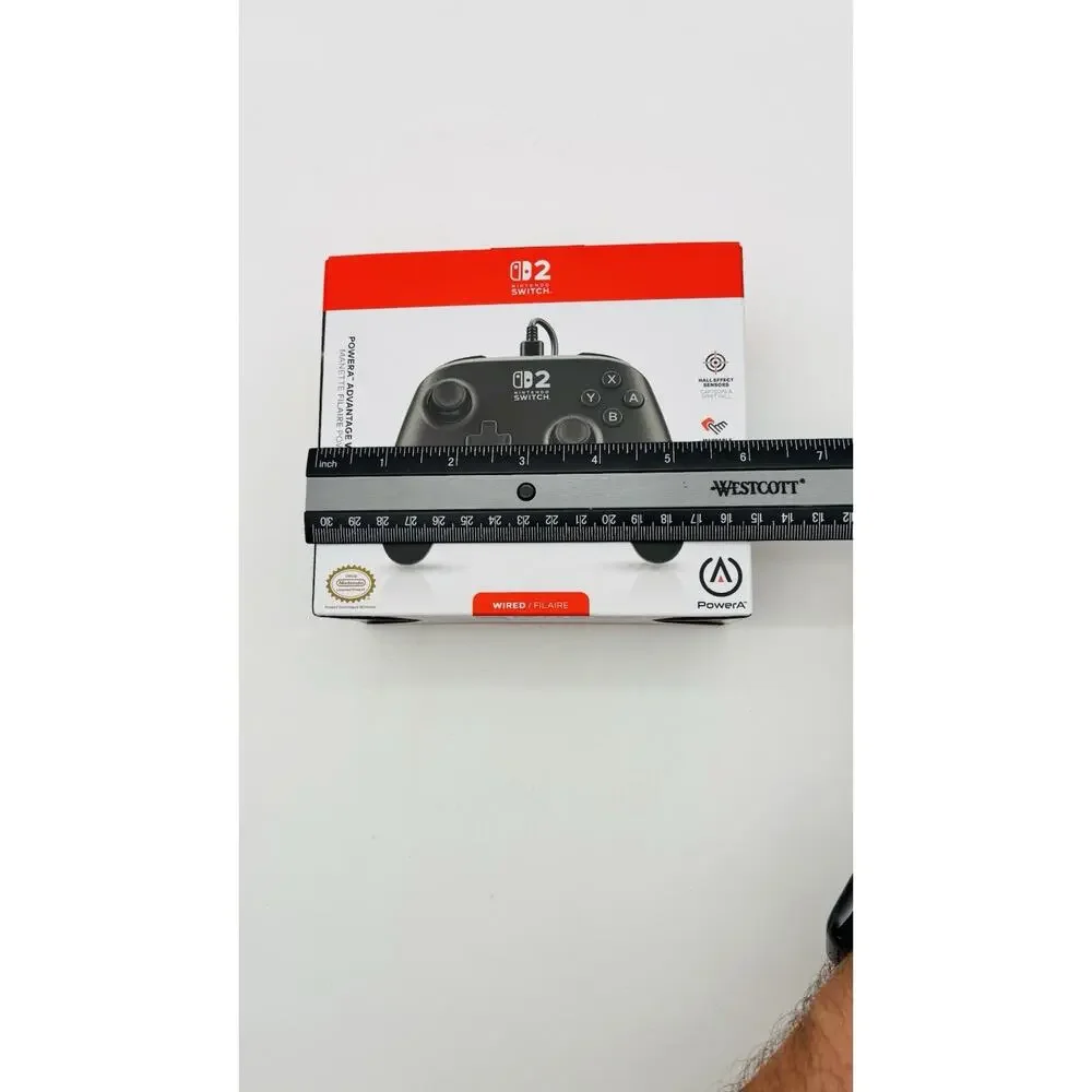New PowerA - Advantage Wired Controller for Nintendo Switch 2, Black ~ Sealed